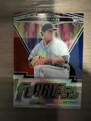 Casey Mize [Red White Blue Prizm] #FR-1 Baseball Cards 2021 Panini Prizm Fearless Prices