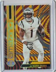 Ja'Marr Chase [Gold] #7 Football Cards 2023 Panini Illusions Amazing Prices