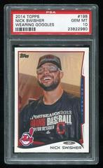 Nick Swisher [Wearing Goggles] #198 Baseball Cards 2014 Topps Prices