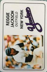 Reggie Jackson Baseball Cards 1981 Perma Graphics Super Star Credit Card Prices