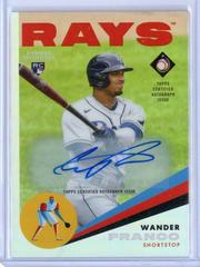 Wander Franco [Autograph] #BA-5 Baseball Cards 2022 Bowman Chrome Ascensions Prices