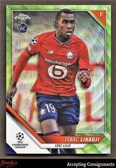 Isaac Lihadji [Neon Green Wave Refractor] Soccer Cards 2021 Topps Chrome UEFA Champions League Prices