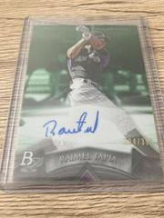 Raimel Tapia [Green Refractor] #AP-RT Baseball Cards 2014 Bowman Platinum Autograph Prospects Prices