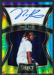 Naz Reid [Tie Dye Prizm] #RS-NZR Basketball Cards 2019 Panini Select Rookie Signatures Prices