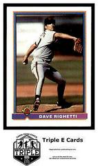 Dave Righetti #632 Baseball Cards 1991 Bowman Prices