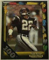 Gill Byrd [100 Stripe] #104 Football Cards 1991 Wild Card Prices