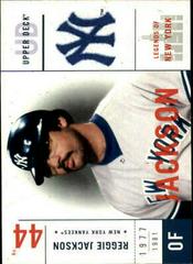 Reggie Jackson #115 Baseball Cards 2001 Upper Deck Legends of NY Prices