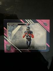Derrick Henry [Pink] #FV-9 Football Cards 2023 Panini Donruss Elite Field Vision Prices