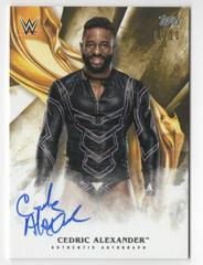 Cedric Alexander [Gold] Wrestling Cards 2019 Topps WWE Undisputed Autographs Prices