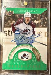 Alex Newhook [Autograph] Hockey Cards 2022 Upper Deck Trilogy Generations Prices