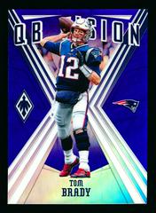 Tom Brady [Blue] #8 Football Cards 2019 Panini Phoenix QB Vision Prices
