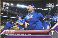 Will Smith [Purple] Baseball Cards 2023 Topps Now Prices