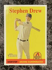 Stephen Drew #81 Baseball Cards 2007 Topps Heritage Prices
