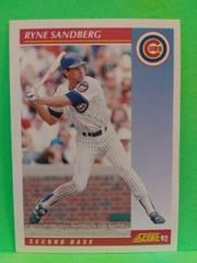 Ryne Sandberg #200 Baseball Cards 1992 Score Prices