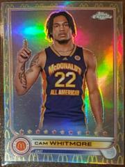 Cam Whitmore [Logo] #12 Basketball Cards 2022 Topps Chrome McDonald's All-American Prices