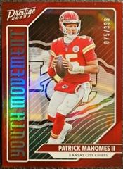 Patrick Mahomes II [Red] #YM-1 Football Cards 2023 Panini Prestige Youth Movement Prices