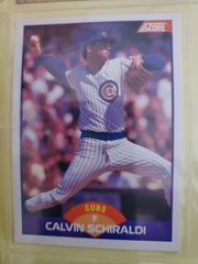 Calvin Schiraldi #321 Baseball Cards 1989 Score Prices