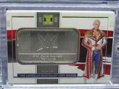 The American Nightmare Cody Rhodes Wrestling Cards 2022 Panini Impeccable WWE Silver Logo Prices