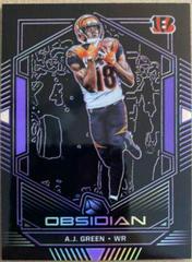 A.J. Green [Electric Etch Purple] #21 Football Cards 2019 Panini Obsidian Prices