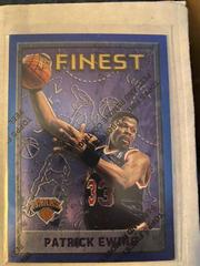 Patrick Ewing [w Coating] Basketball Cards 1995 Finest Prices