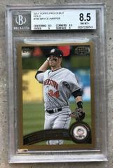 Bryce Harper [Gold] #196 Baseball Cards 2011 Topps Pro Debut Prices