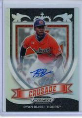 Ryan Bliss [Autograph Silver Prizm] Baseball Cards 2021 Panini Prizm Draft Picks Crusade Prices