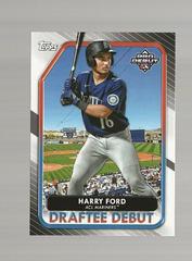 Harry Ford #DB-8 Baseball Cards 2022 Topps Pro Debut Draftee Debuts Prices