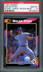 Nolan Ryan [Black Back] Baseball Cards 1992 Kenner Starting Lineup Prices