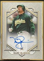 Mark McGwire Baseball Cards 2022 Topps Definitive Framed Autograph Collection Prices