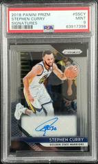 Stephen Curry Basketball Cards 2018 Panini Prizm Signatures Prices