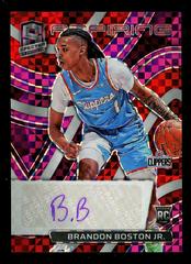 Brandon Boston Jr. [Purple] #AA-BBJ Basketball Cards 2021 Panini Spectra Aspiring Autographs Prices