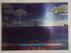Peace Is Restored [Foil] Pokemon 2000 Topps Movie Prices