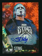 Sting [Dynamite Autograph] #77 Wrestling Cards 2021 Upper Deck AEW Prices