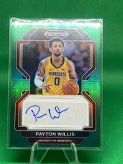 Payton Willis [Green Prizm] #DP-PWI Basketball Cards 2022 Panini Prizm Draft Picks Autographs Prices