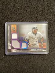 Frank Thomas [Purple] Baseball Cards 2022 Topps Tribute Triple Relics Prices