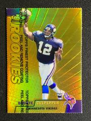 Daunte Culpepper [Gold Refractor w/ Coating] Football Cards 1999 Topps Finest Prices