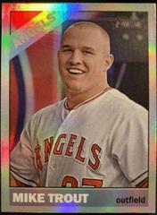 Mike Trout [Foil] #500 Baseball Cards 2015 Topps Heritage Prices