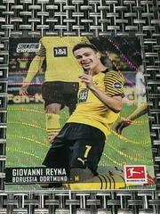 Giovanni Reyna [Green Yellow Refractor] Soccer Cards 2021 Stadium Club Chrome Bundesliga Prices