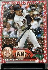 Patrick Bailey [Red] #H122 Baseball Cards 2023 Topps Holiday Prices