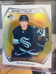 Kole Lind [Gold] Hockey Cards 2021 SP Authentic Spectrum FX Prices