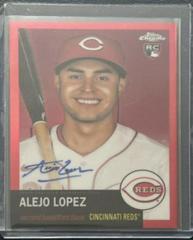 Alejo Lopez [Red] #RA-AL Baseball Cards 2022 Topps Chrome Rookie Autographs Prices