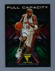Vince Carter #12 Basketball Cards 2022 Panini Flux Full Capacity Prices