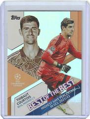 Thibaut Courtois #BB-2 Soccer Cards 2022 Topps UEFA Club Competitions Best of the Best Prices