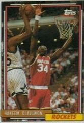 Hakeem Olajuwon #337 Basketball Cards 1992 Topps Prices