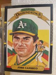 Jose Canseco Baseball Cards 1987 Donruss Diamond Kings Prices