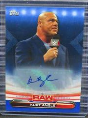 Kurt Angle [Autograph Blue] Wrestling Cards 2019 Topps WWE RAW Prices