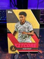 Caleb Wiley [Black] #KC-7 Soccer Cards 2023 Topps MLS Kitcore Prices