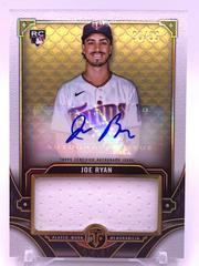 Joe Ryan #RA-JRY Baseball Cards 2022 Topps Triple Threads Rookie Autographs Prices