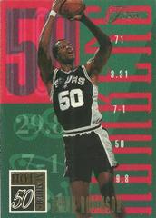 David Robinson #15 Basketball Cards 1994 Flair Hot Numbers Prices