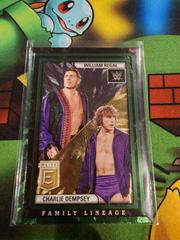 Charlie Dempsey / William Regal [Green] #8 Wrestling Cards 2023 Donruss Elite WWE Family Lineage Prices